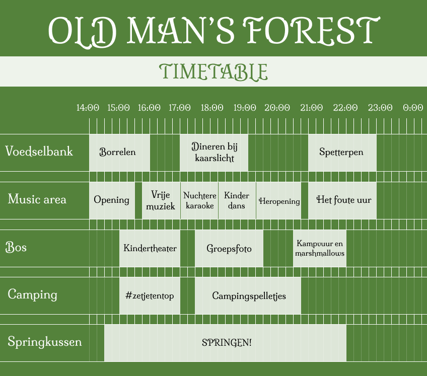 Timetable
